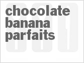 recipe for chocolate banana parfaits