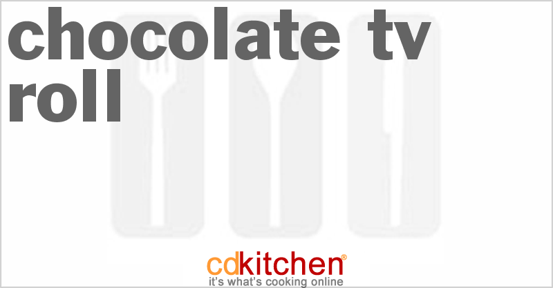 Chocolate TV Roll - CDKitchen.com