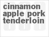 recipe for cinnamon apple pork tenderloin