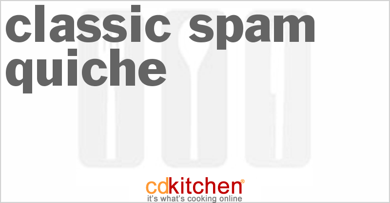 Classic Spam Quiche - CDKitchen.com