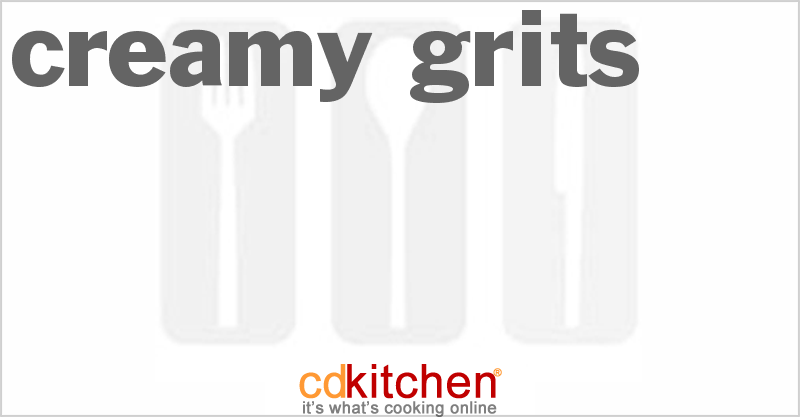 Creamy Grits - CDKitchen.com