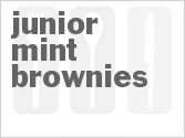 recipe for junior mint brownies