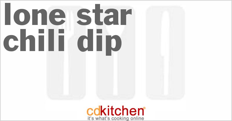 Lone Star Chili Dip - CDKitchen.com