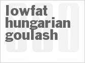 recipe for lowfat hungarian goulash