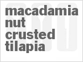 recipe for macadamia nut crusted tilapia
