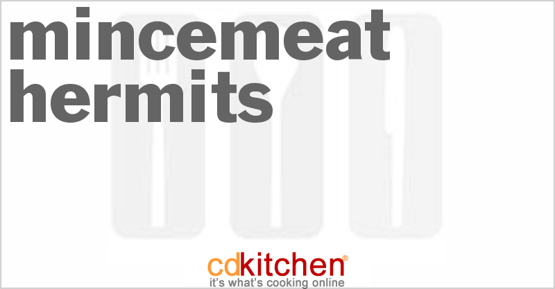 Mincemeat Hermits - CDKitchen.com