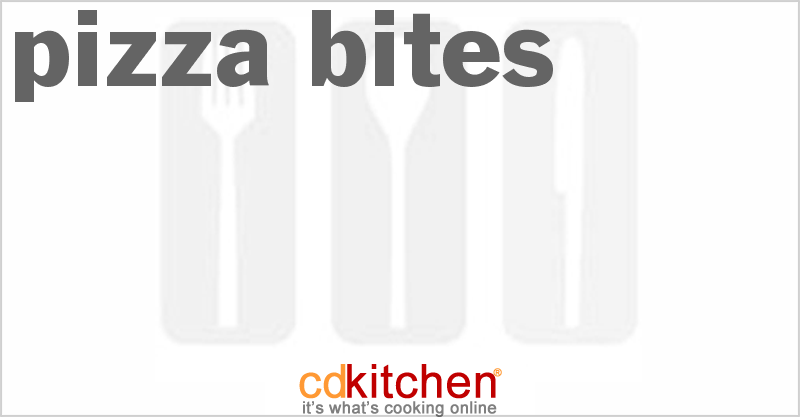 Pizza Bites - CDKitchen.com