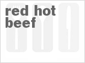 recipe for red hot beef