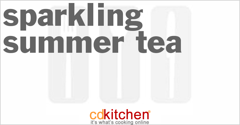 Sparkling Summer Tea - CDKitchen.com