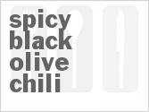 recipe for spicy black olive chili