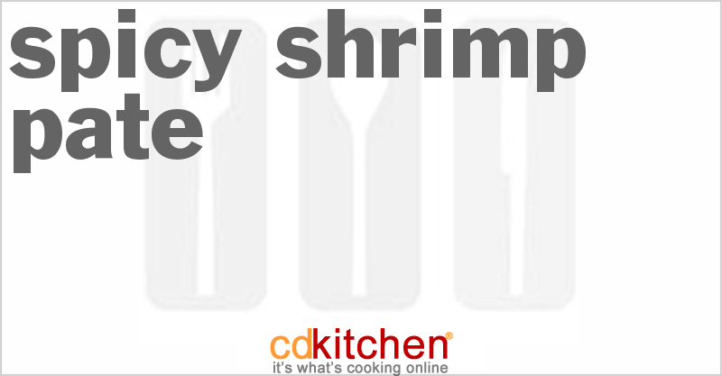 Spicy Shrimp Pate - CDKitchen.com
