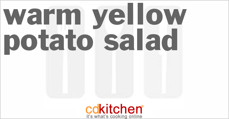 Warm Yellow Potato Salad - CDKitchen.com