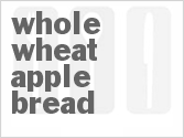recipe for whole wheat apple bread