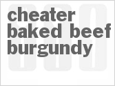 Cheater Baked Beef Burgundy