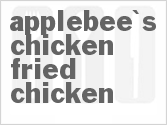 recipe for applebee's chicken fried chicken