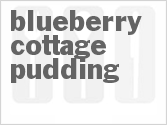 recipe for blueberry cottage pudding