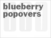recipe for blueberry popovers