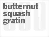 recipe for butternut squash gratin