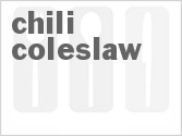 recipe for chili coleslaw