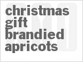 recipe for christmas gift brandied apricots