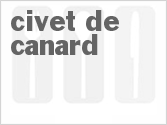 recipe for civet de canard