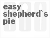 recipe for easy shepherd's pie
