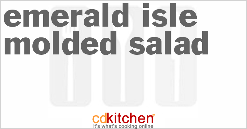 Emerald Isle Molded Salad - CDKitchen.com