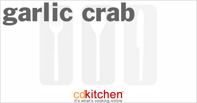 Garlic Crab - CDKitchen.com