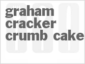 recipe for graham cracker crumb cake