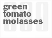 recipe for green tomato molasses