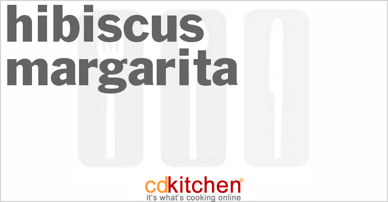 Hibiscus Margarita - CDKitchen.com