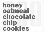 recipe for honey oatmeal chocolate chip cookies