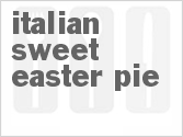 recipe for italian sweet easter pie