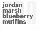 recipe for jordan marsh blueberry muffins
