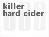recipe for killer hard cider