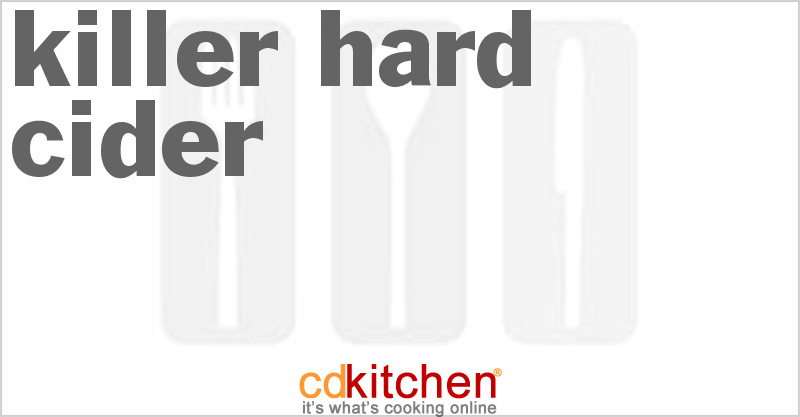 Killer Hard Cider - CDKitchen.com
