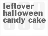 recipe for leftover halloween candy cake