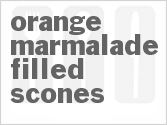 recipe for orange marmalade filled scones