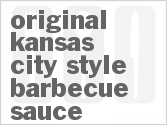 recipe for original kansas city style barbecue sauce