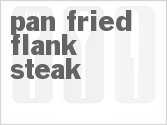recipe for pan-fried flank steak