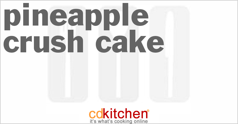 Pineapple Crush Cake - CDKitchen.com