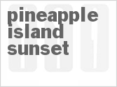 recipe for pineapple island sunset cocktail