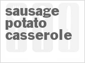 recipe for slow cooker sausage potato casserole