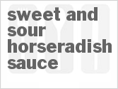 recipe for sweet and sour horseradish sauce