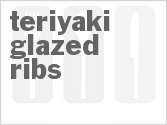 recipe for teriyaki-glazed ribs
