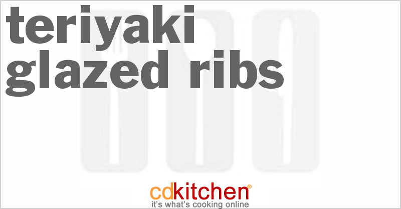 Teriyaki-Glazed Ribs - CDKitchen.com