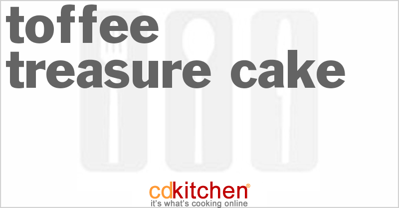 Toffee Treasure Cake - CDKitchen.com