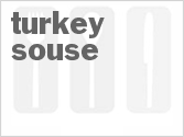 recipe for turkey souse