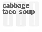 Cabbage Taco Soup