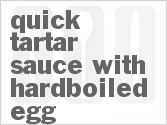 Quick Tartar Sauce With Hard-Boiled Egg